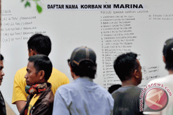 Basarnas Evakuasi 103 Penumpang KM Marina