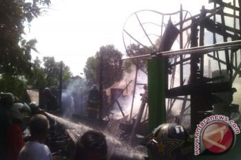 Kebakaran Di Permukiman Padat Penduduk Di Sampit 