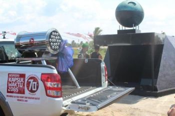Presiden tanam Kapsul Impian 2085 di Merauke