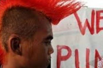 Petugas Gabungan Dumai Jaring 86 Anak Punk