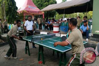 Olahraga Bersama TNI-Polri Dan Media