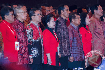 Presiden Hadiri Pembukaan Rakernas PDI Perjuangan