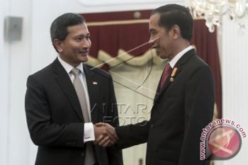 Presiden terima kunjungan kehormatan Menlu Singapura