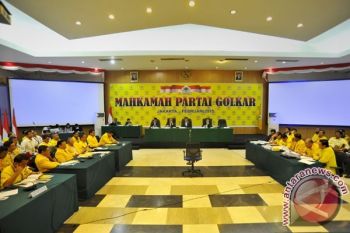 Mahkamah Partai Golkar Putuskan Gelar Sidang Terbuka