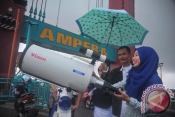 Bukit Sulap Lubuklinggau dijadikan persiapan Gerhana Matahari 