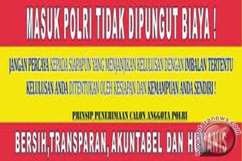 Polda Sulteng Buka Pendaftaran SIPSS 2016 