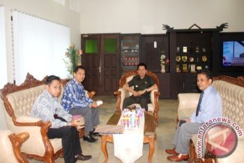 Bupati Barut Terima Kunjungan Jamkrida Kalteng