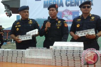 BC Karimun Sita Ratusan Slop Rokok Batam
