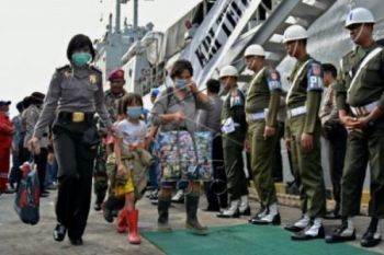 1.281 Eks Gafatar Gelombang Dua Tiba di Tanjung Emas