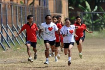 Pelaksana Proyek Stadion Bhumi Phala Diputus Kontrak