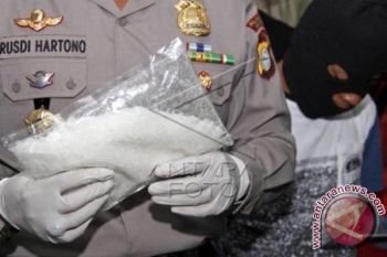 Polrestabes Makassar amankan satu kilogram Sabu