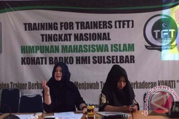 Kohati HMI Sulselbar gelar TFT Nasional 