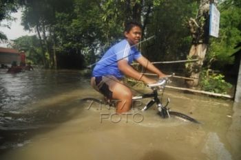Banjir Bengawan Solo Mulai Surut
