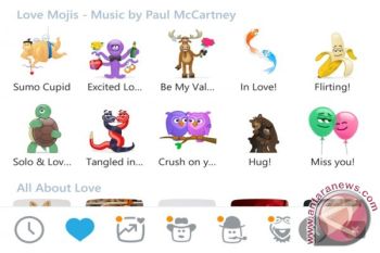 Tema Cinta Skype Sambut Valentine