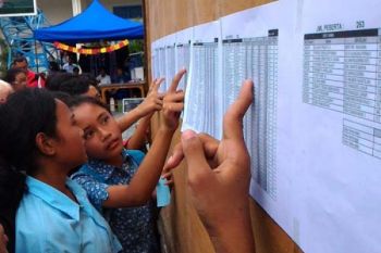Ratusan Siswa SD Ikuti Uji Coba UAS-BN