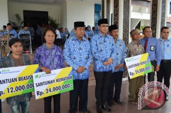 BPJS Ketenagakerjaan Sulteng Bayar Santunan Rp38 Miliar