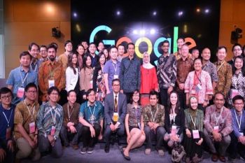 Presiden Jokowi makan siang bersama karyawan Google