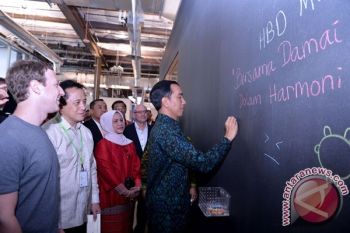 Pesan damai Presiden Jokowi  di Lembah Silikon