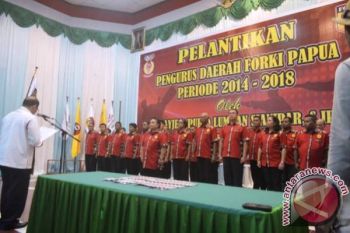 Pengurus FORKI Papua dikukuhkan