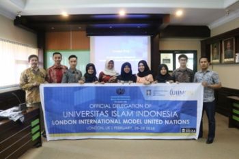 Mahasiswa UII simulasi sidang PBB di London 