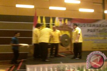 Aburizal Bakrie buka Musda Golkar Sulut 