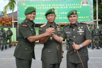 Letkol Gandung Eko Prabowo jabat Dandim 1708/BN