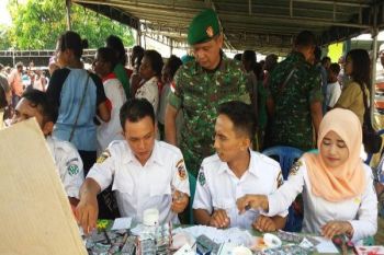 Kodam Cenderawasih gelar bakti sosial di Mappi