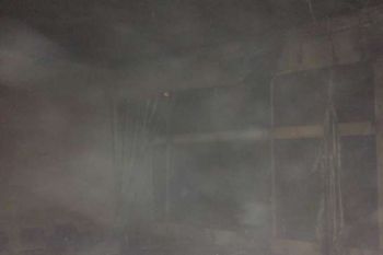 Kebakaran Hanguskan Ruang Pelatihan Bapelkes Riau di Panam
