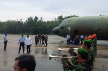Menteri Pertahanan Kunjungi Lanud Roesmin Nurjadin Pekanbaru