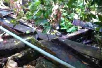 Nasib Besi Tua Eks Pelabuhan Bagan Siapiapi yang Sudah Dirusak