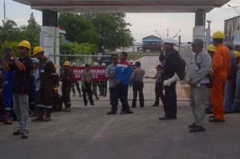 SBSI Bukit Batu Demo Pertamina Sungai Pakning, Ini 12 Tuntutannya