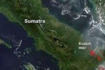 Titik Panas Sumatera Meningkat Tajam Jumlahnya 47, Riau Kebagian 15 