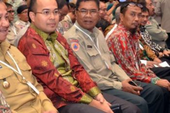 Wabup Inhil Hadiri Rakoornas Peningkatan Koordinasi BPBD