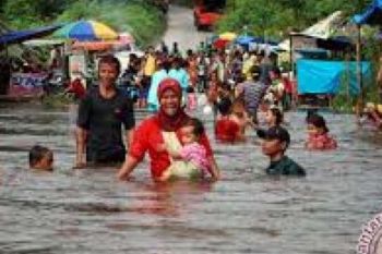 1.030 Warga Kuansing Sakit Akibat Banjir, Paling Banyak Penyakit Kulit
