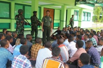 Kodim Yawa bimbing pemuda yang berminat masuk TNI  
