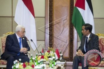 Jokowi Bertemu Mahmud Abbas Bahas Palestina
