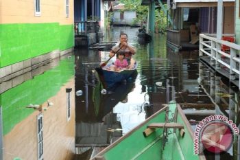 Muara Teweh Dilanda Banjir Luapan Sungai Barito