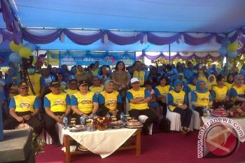 Pemkot Baubau Canangkan Pin Polio 2016