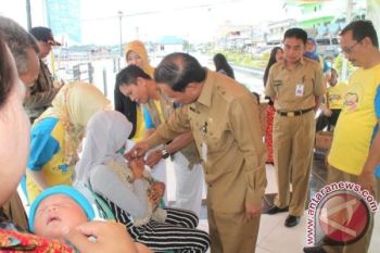 Sekda Barito Utara Canangkan Pekan Pin Polio 