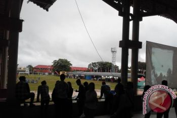 Langit Palangka Raya Tertutup Awan Jelang Gerhana