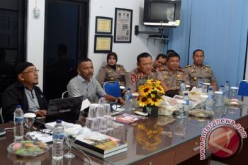  Kapolda kunjungi ANTARA Lampung