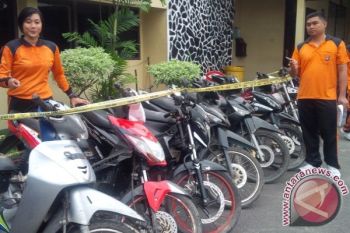 Polisi Kotim Amankan Puluhan Kendaraan Curian 