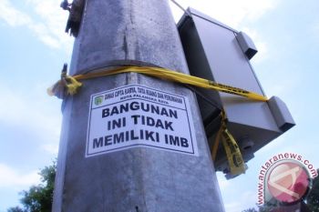 Palangka Raya Segel Menara Telekomunikasi Tanpa Izin 