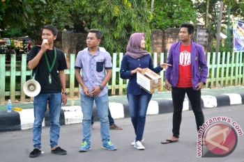 Mahasiswa Muara Teweh Galang Dana Korban Kebakaran 