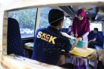 12 Polres di Jateng Layani SKCK Daring