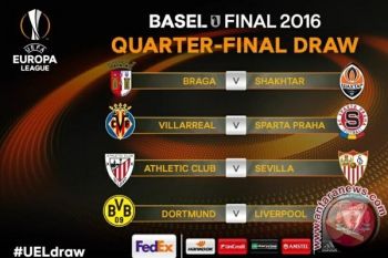 Hasil Undian Perempat Final Liga Europa