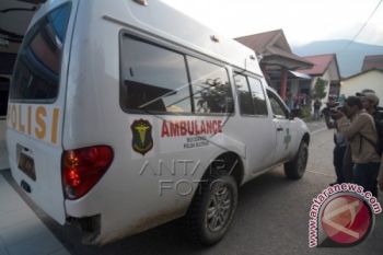Jenazah Andika Tiba Di RS Bhayarangkara Palu