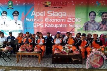 Wabup Sinjai pimpin apel siaga sensus ekonomi