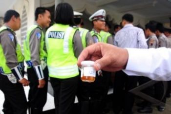 500 Anggota Polres Cilacap Kembali Jalani Tes Urine