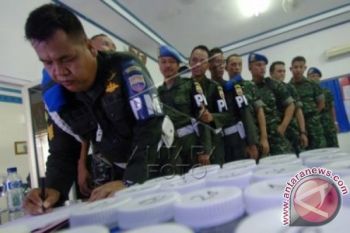Kodim 0312/Padang Laksanakan Tes Urine